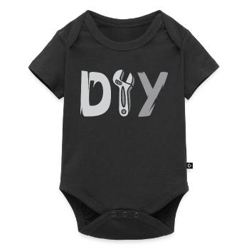 DIY Design – Tool Logo for DIY Hobbyists - Baby Premium short-sleeve bodysuit - black - Front