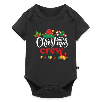 CHRISTMAS CREW - Baby Premium short-sleeve bodysuit - black - Front