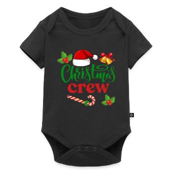 CHRISTMAS CREW - Baby Premium short-sleeve bodysuit - black - Front