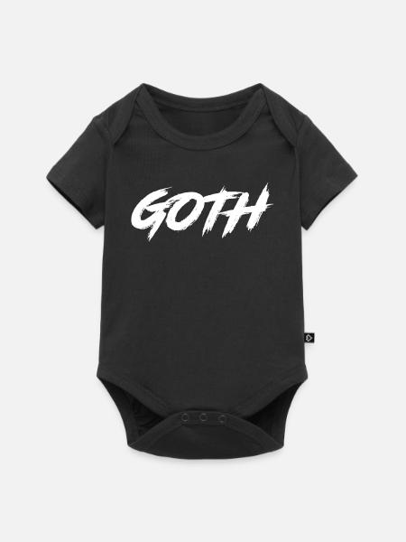 Goth - Baby Premium Kurzarmbody - Schwarz