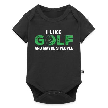 golfe - Body à manches courtes Premium Bébé - noir - Devant
