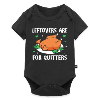 Dad Grandpa Grandpa Thanksgiving Father - Baby Premium short-sleeve bodysuit - black - Front