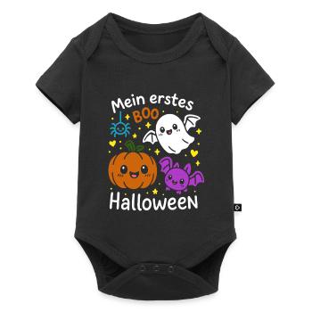 My First Halloween - Pumpkin Friends - Baby Premium short-sleeve bodysuit - black - Front