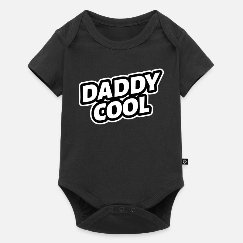 Daddy Cool Dad Dad Father's Day - Baby Premium short-sleeve bodysuit - black