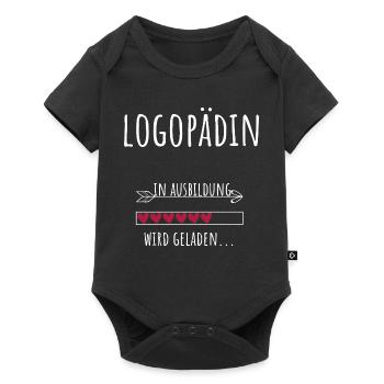 Speech Therapy Studies Profession Training Speech Therapist - Baby Premium short-sleeve bodysuit - black - Front