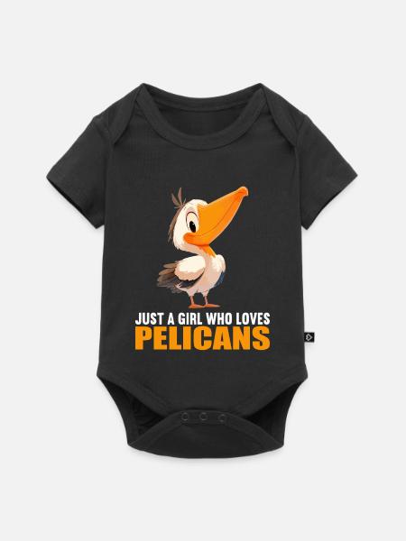 Pelikane Pelikan - Baby Premium Kurzarmbody - Schwarz