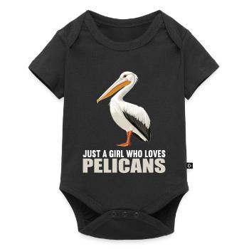 Pelicans Pelican - Baby Premium short-sleeve bodysuit - black - Front