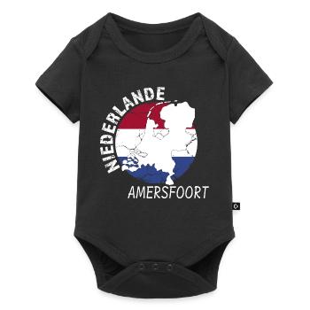 Amersfoort - Baby Premium short-sleeve bodysuit - black - Front