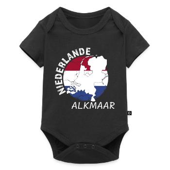 Alkmaar - Body à manches courtes Premium Bébé - noir - Devant