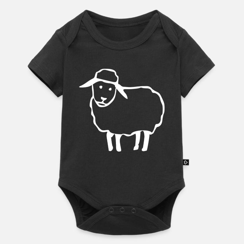 mouton - Body à manches courtes Premium Bébé - noir