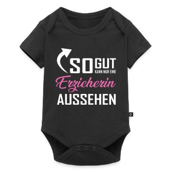 Seule une enseignante de maternelle peut avoir l’air aussi belle - Body à manches courtes Premium Bébé - noir - Devant