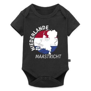 Maastricht - Baby Premium short-sleeve bodysuit - black - Front