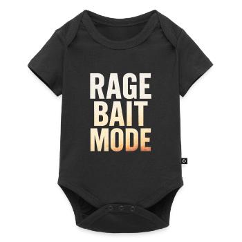 Rage Bait Mode, Funny Saying  - Baby Premium short-sleeve bodysuit - black - Front