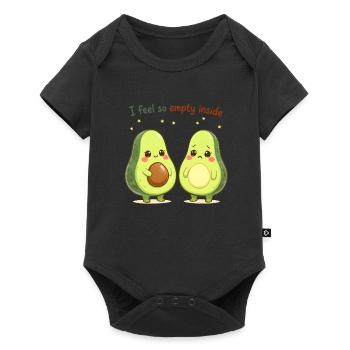 Sweet Avocado Design "I Feel So Empty Inside" - Baby Premium short-sleeve bodysuit - black - Front