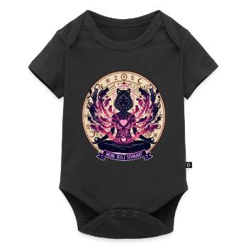 My Soul Purrs - Mystic Cat - Baby Premium short-sleeve bodysuit - black - Front