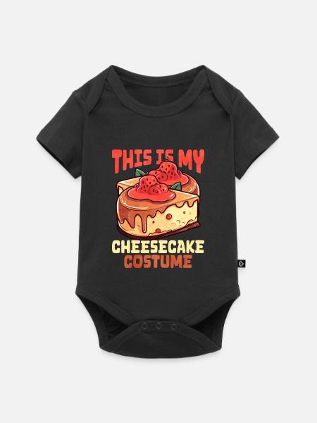 Kuchen - Baby Premium Kurzarmbody - Schwarz