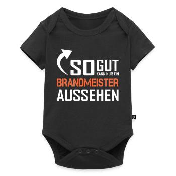 Only a fire chief can look so good - Baby Premium short-sleeve bodysuit - black - Front