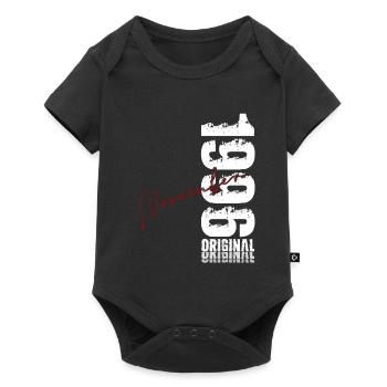 30ème Anniversaire Original Novembre Millésime 1996 - Body à manches courtes Premium Bébé - noir - Devant