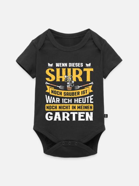 Garten Gärtner Gärtnern Gartenarbeit Gartenarbeit - Baby Premium Kurzarmbody - Schwarz