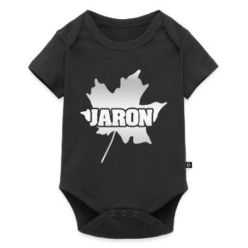 Jaron Jaron - Baby Premium short-sleeve bodysuit - black - Front