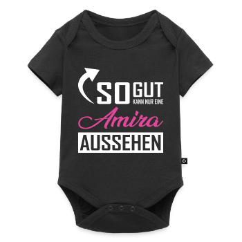 Only an Amira can look so good - Baby Premium short-sleeve bodysuit - black - Front