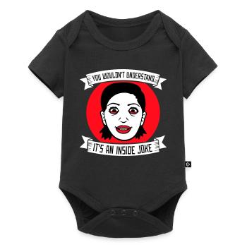 Vous ne comprendriez pas que c’est une blague d’initié - Body à manches courtes Premium Bébé - noir - Devant