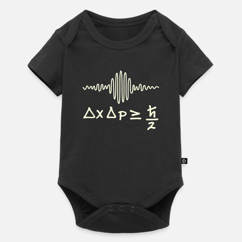 Ondes quantiques et incertitude - Body à manches courtes Premium Bébé - noir