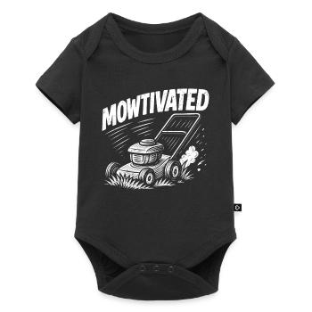 Mowtivated - Baby Premium short-sleeve bodysuit - black - Front