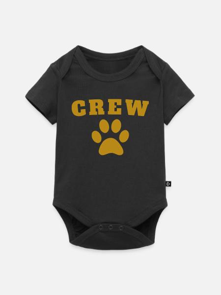Crew Dog - Baby Premium Kurzarmbody - Schwarz