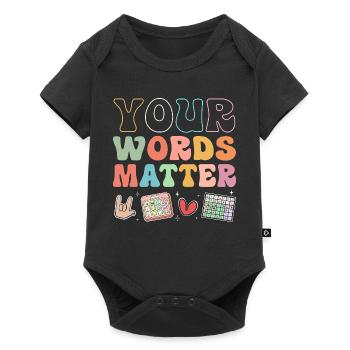 Special Needs School Teacher Special Education Pedagogue - Baby Premium short-sleeve bodysuit - black - Front