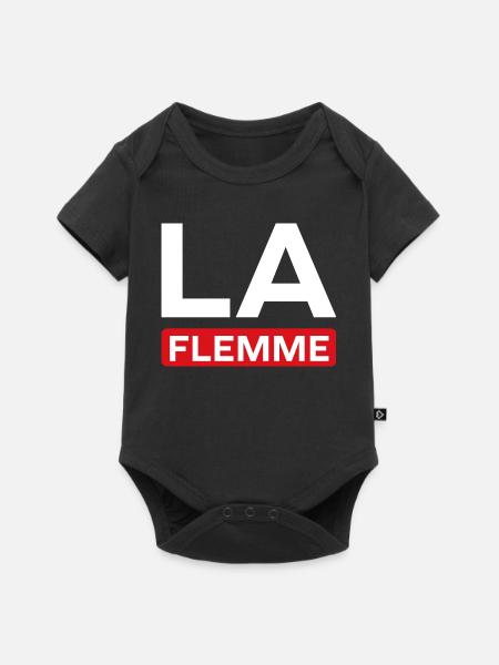 Faul - Baby Premium Kurzarmbody - Schwarz