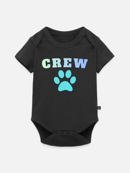 Crew Dog - Baby Premium Kurzarmbody - Schwarz