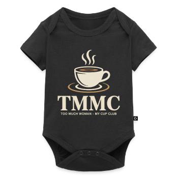 TMMC Too Much Woman My Cup Club Coffee - Baby Premium short-sleeve bodysuit - black - Front