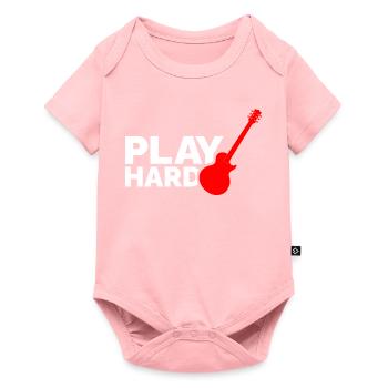 Play Hard - Baby Premium short-sleeve bodysuit - rose - Front