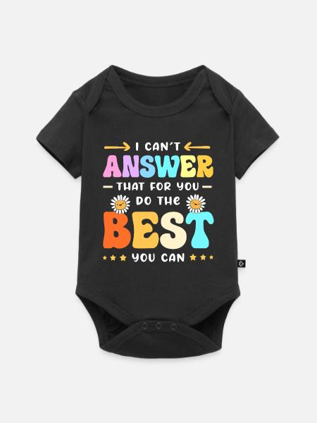 Lehrer Prüfung - Baby Premium Kurzarmbody - Schwarz