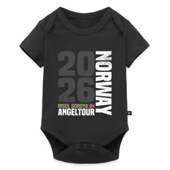 Soroya Norway Fishing Trip 2026 - Baby Premium short-sleeve bodysuit - black - Front