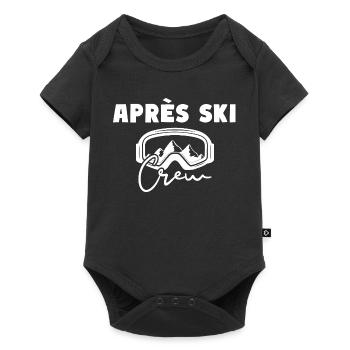 Après Ski Crew Apres Ski Party - Body à manches courtes Premium Bébé - noir - Devant