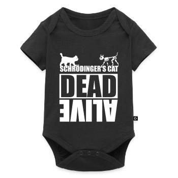Schrödinger's cat - Baby Premium short-sleeve bodysuit - black - Front