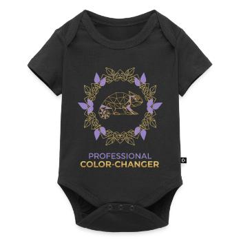 Color Changing Professional - Baby Premium short-sleeve bodysuit - black - Front