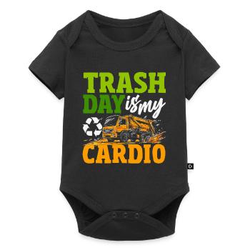 Garbage Day is my favorite day - Baby Premium short-sleeve bodysuit - black - Front