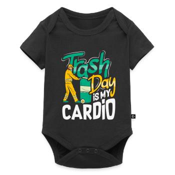 Garbage Day is my favorite day - Baby Premium short-sleeve bodysuit - black - Front