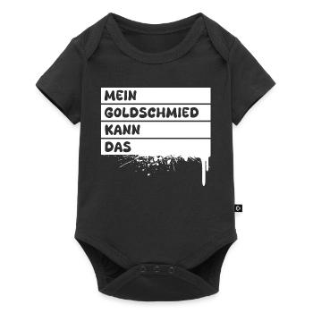 Goldsmith as a profession - Baby Premium short-sleeve bodysuit - black - Front