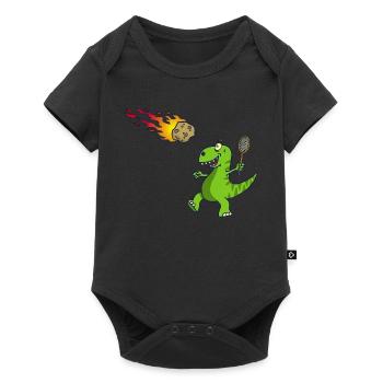 Return to sender - Baby Premium short-sleeve bodysuit - black - Front