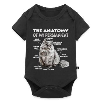 Persian Cat T | Persian Cat Cats Persian Cats - Baby Premium short-sleeve bodysuit - black - Front