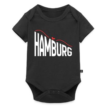 Hambourg - Body à manches courtes Premium Bébé - noir - Devant