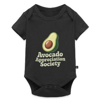 Avocado Appreciation Society - Baby Premium short-sleeve bodysuit - black - Front