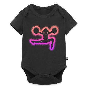 Pom-pom girls Girls Girls Cheerleaders - Body à manches courtes Premium Bébé - noir - Devant