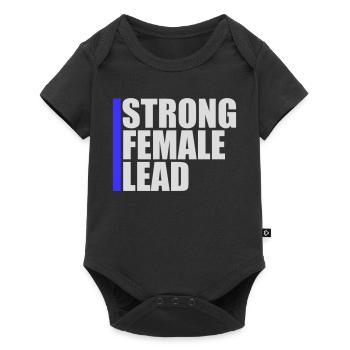 Strong Female Lead Feminism Empowerment Women - Baby Premium short-sleeve bodysuit - black - Front
