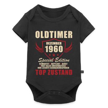 Oldtimer 1960 Special Edition - Baby Premium short-sleeve bodysuit - black - Front