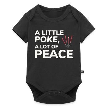 Licensed TCM Practitioner Expert Calming  - Baby Premium short-sleeve bodysuit - black - Front